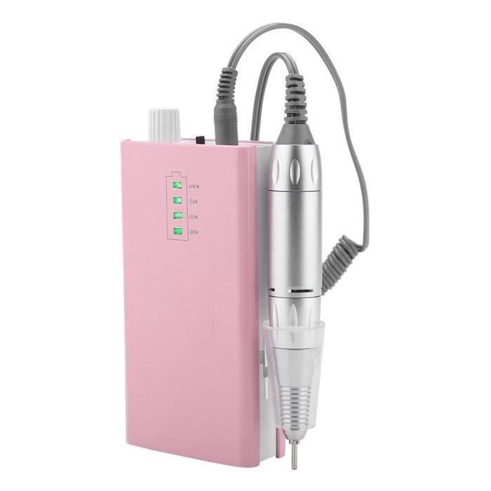 Mini Ponceuse à Ongles électrique Rechargeable – 2 Vitesses, 12000 Tr/min