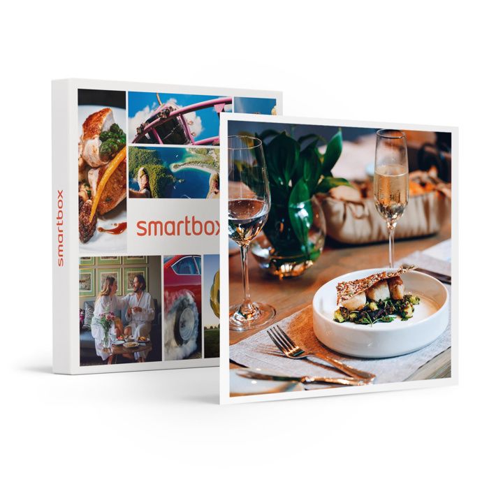Smartbox - Savoureux dîner pour 2 dans la ville de votre choix - Coffret Cadeau - 1311 expériences gastronomiques partout en France