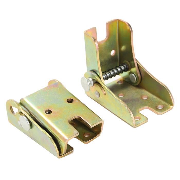2pcs Pieds Autobloquants A Charniere En Metal Pour Le Support De Pied De Table Pour Les Meubles De Canape Lit Achat Vente Structure De Lit Support De Pied De Table Cdiscount