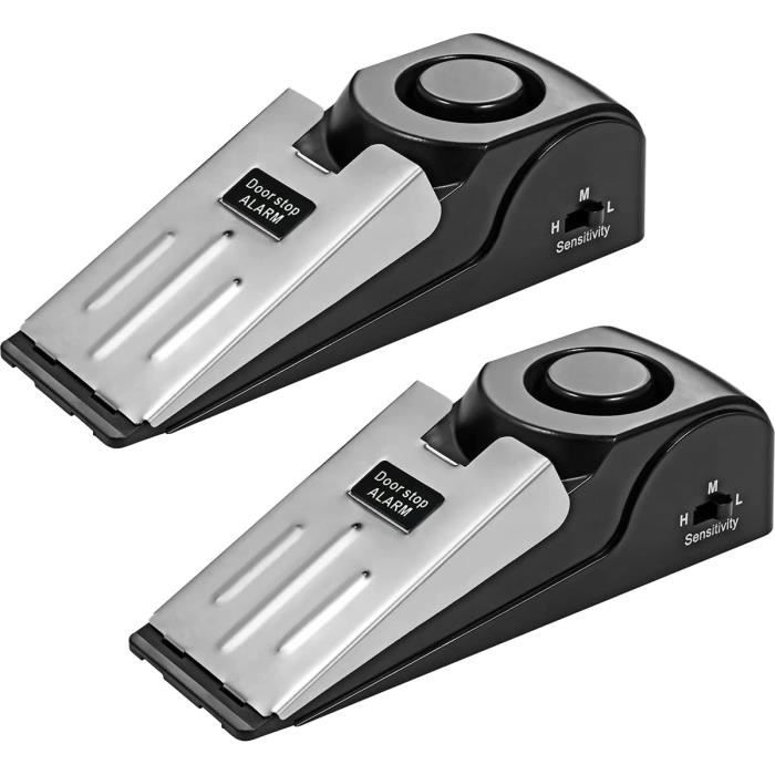 Lot De 2 Butoirs De Roue Pour Porte-vélo - Compatible Pneus Larges Jusqu'à 2,35'' - Noir - Installation Facile Sans Outils