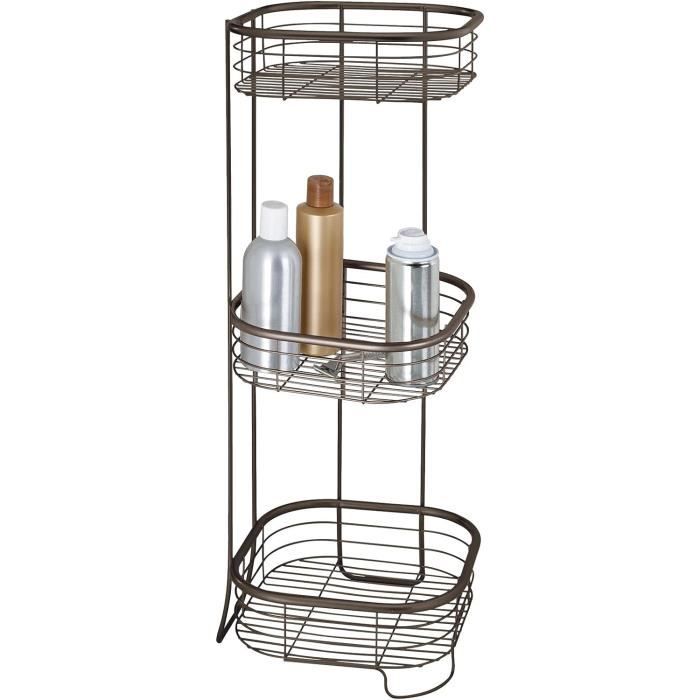 Étagères d'angle pour salle de bain sans Forage , tablette de douche Étagères d'angle pour salle de bain sans Forage , tablette de douche