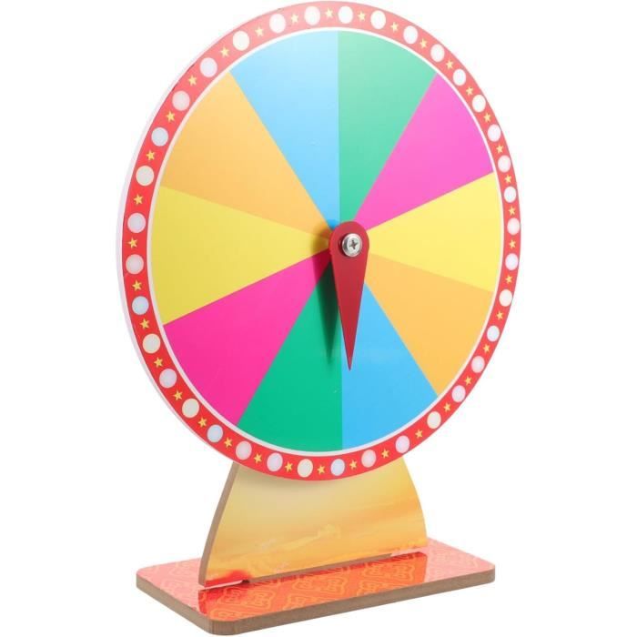 2 Pièces Roue De Tirage Chanceuse Couleur Visage Roue Effaçable À Sec Roue Ronde Tombola 2 Pièces Roue De Tirage Chanceuse Couleur Visage Roue Effaçable À Sec Roue Ronde Tombola