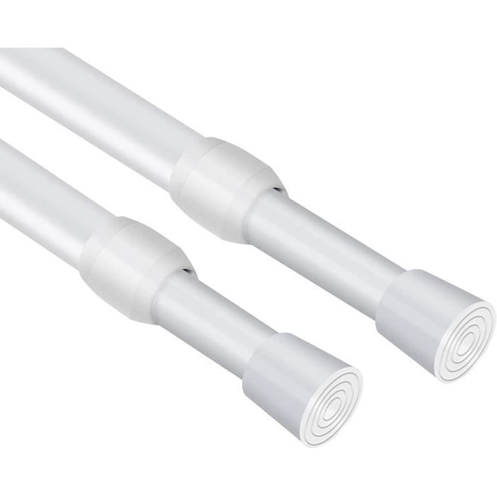Lot De 2 Rideaux Threshold Farrah - Blancs - 54x84 Pouces - Tringle Poche - Neufs