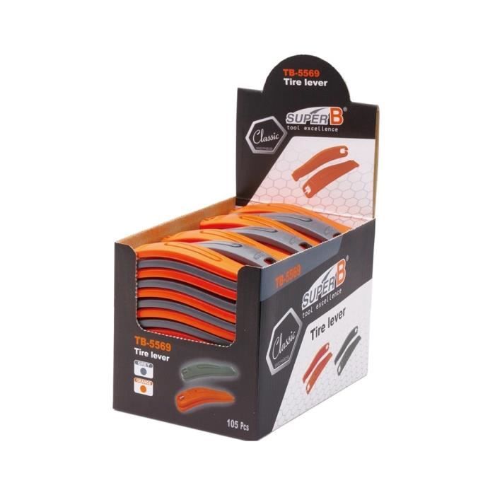 Paire De Démonte-Pneus Pedro’s – Plastique Moulé Ultra-Résistant, 2 Pièces