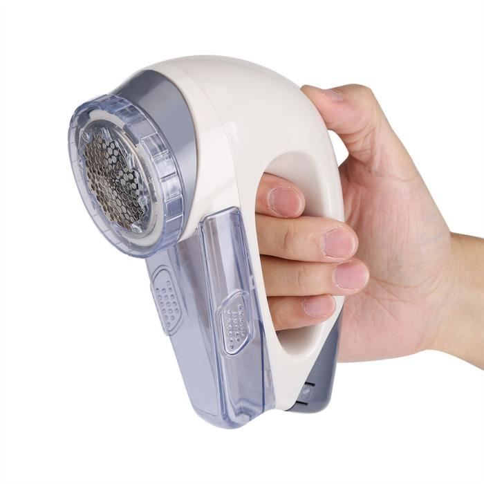 Tbest Dissolvant de peluches pour vêtements Portable alimenté par