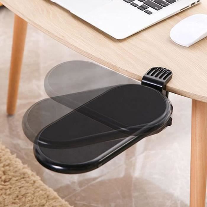 Repose-poignet Ergonomique Réglable TACYKIBD - Pour Bureau Et Ordinateur, Noir