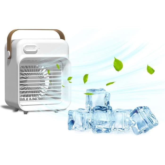 Mini Climatiseur Portable - Refroidisseur D'air Et Ventilateur Silencieux 900ml - Classe A