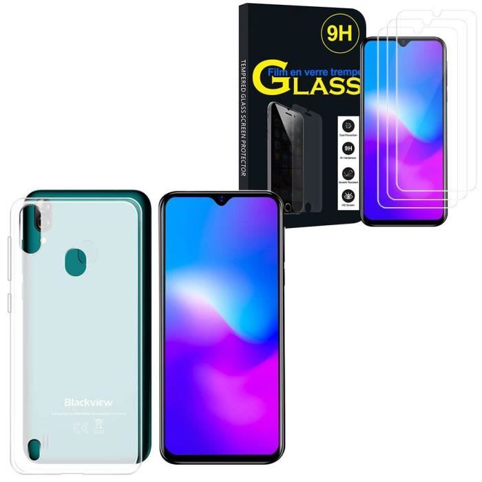 Custodia Portafoglio Con Fiore E Supporto Per Blackview A60 PRO – Pelle PU E TPU, Slot Per Carte E Chiusura Magnetica