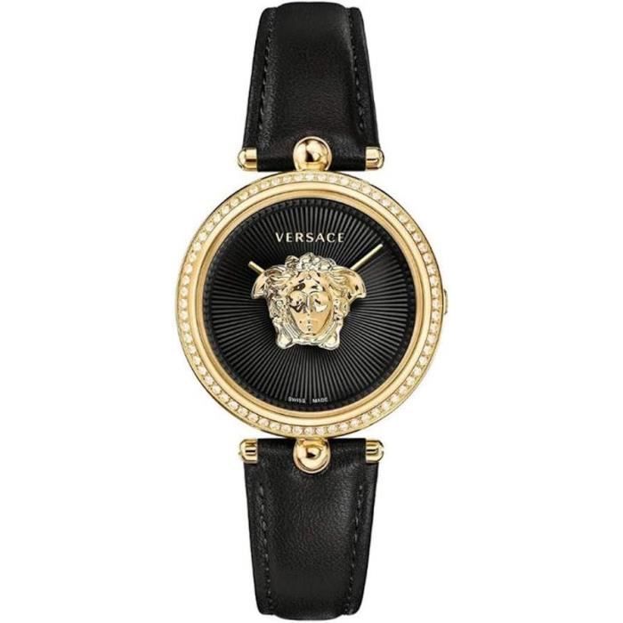 Montre VERSACE Palazzo VECQ00818 Quartz Femme Noir