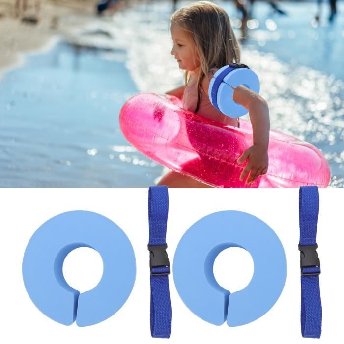 Coogime Brassards De Natation Pour Tout-petits Avec Noyau En Mousse PE Incassable Pour Apprendre à Nager De 1 à 6 Ans, 0 à 30 Kg (bleu