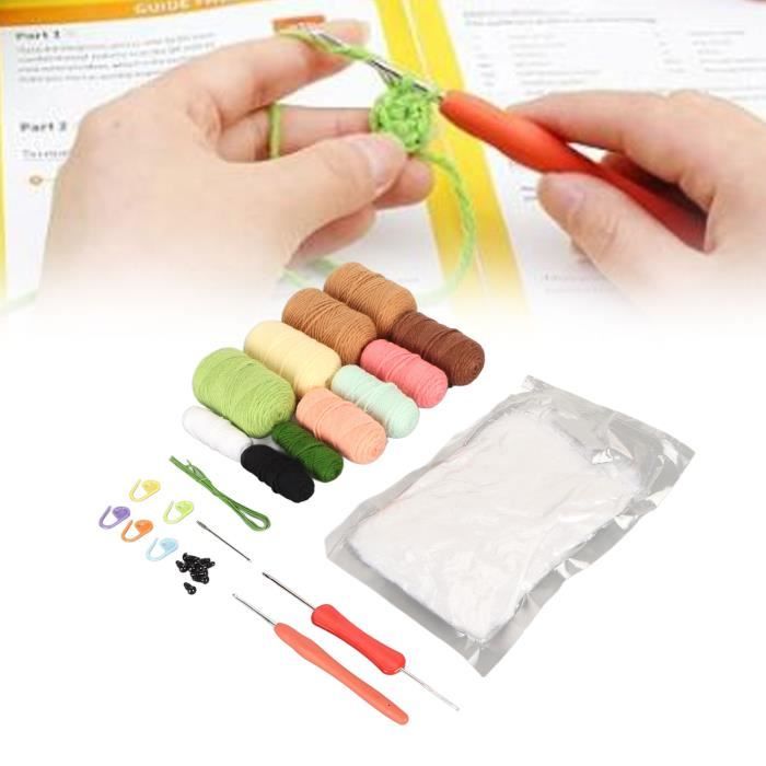 Kit Complet Débutant Crochet Creativ Company – Apprenez à Crocheter Facilement Avec Vidéo + Tout Le Matériel Inclus