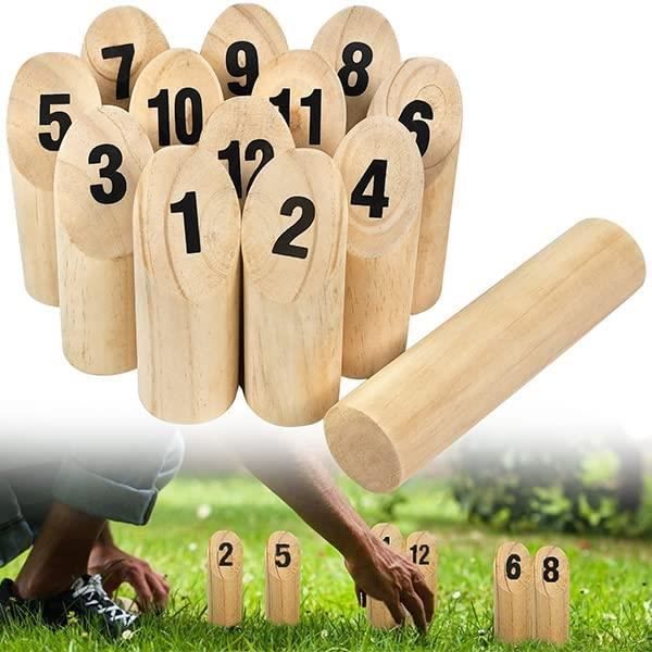 Lot De 3 Dés En Bois 30 Mm – Jeu De Société éducatif – Fabriqués à La Main – Bords Arrondis – Pour Enfants Et Adultes