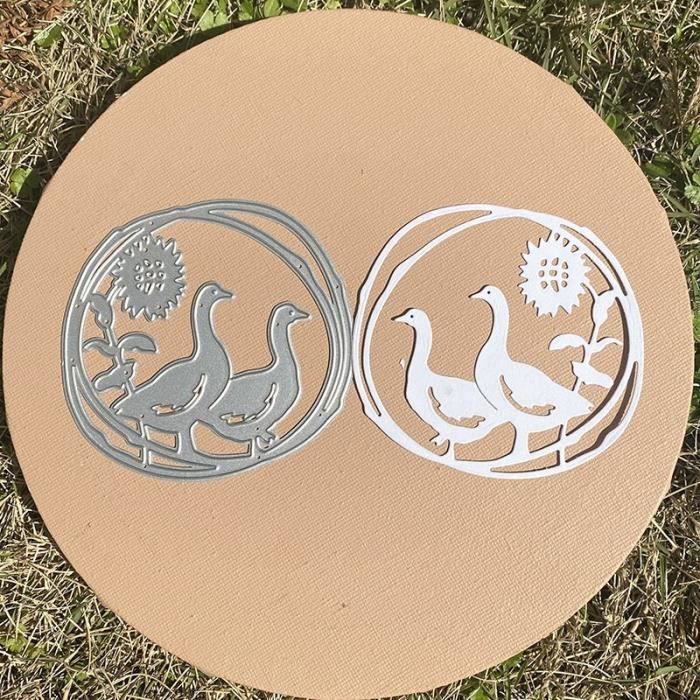 GABARIT DE DECOUPE,12--Matrices De Découpe En Métal, Motifs De Fleurs Et De Chevaux, Pochoir