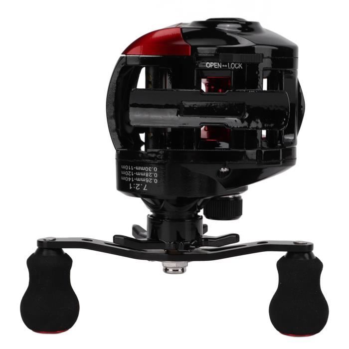 Moulinet Casting Eau Douce Frein Magnétique Super Léger - Max Drag 8kg, 206g