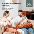 Babymoov B.LOVE COUSSIN D'ALLAITEMENT Vegetal Terracotta-1
