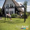 Sangle fitness de suspension pour aire de jeux PlayBase BERG - Noir - Adulte - Poignées douces et agréables-1