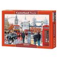 Puzzle 1000 pièces - CASTORLAND - Londres Collage - Architecture et monument - Adulte - 1000 pièces-1