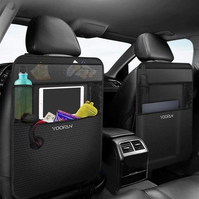 ABOOFAN Protection Siège Auto Kick Mat Imperméable Pour Siège Arrière Voiture Facile à Installer Protège Et Intérieur Tapis De Voiture Pour Garçon Fille Et Adultes