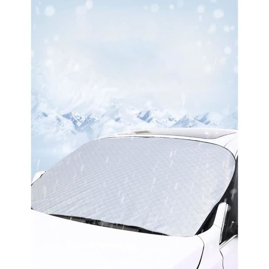 Couverture de pare-brise de voiture pliable Protection solaire hiver Pare- brise Voiture Protection contre la neige Universel C[113] - Cdiscount Auto