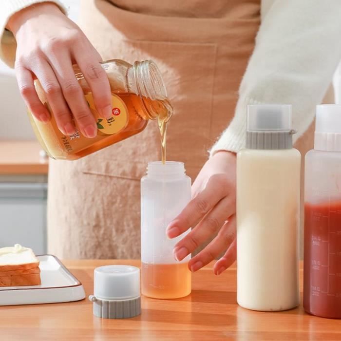 Bouteilles à presser pour condiments Mini bouteilles de ketchup