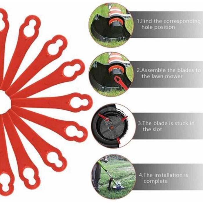 Boulons 50mm Tondeuse Gazon SMTHOME - Pack De 2 Boulons Triangulaires Pour Tondeuse Honda | Pièces De Rechange Pratiques Vis 50mm Longueur