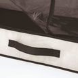 rangement sous lit – boite de rangement avec couvercle transparent pour vêtements, linge de lit ou chaussures – tiroir sous li[344]-2