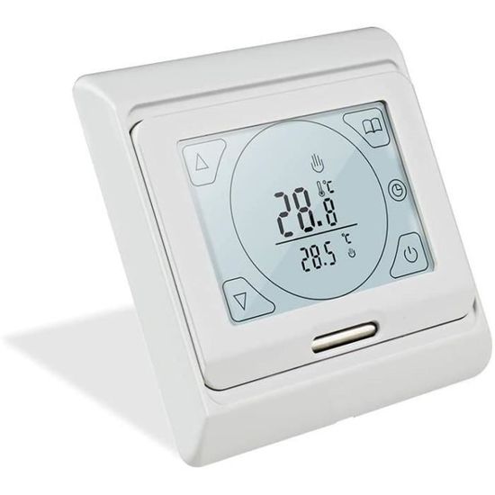KETOTEK Thermostat d'ambiance Programmable avec Sonde 16A pour