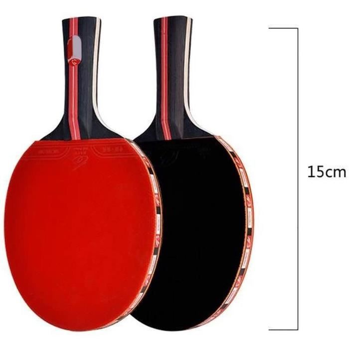 Ensemble Tennis De Table Enfant - 2 Raquettes Et 3 Balles, Eazyonlineshop
