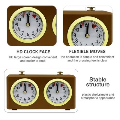 Horloge D'échecs Mécanique Dasing – Sans Pile, Précise, Facile à Utiliser