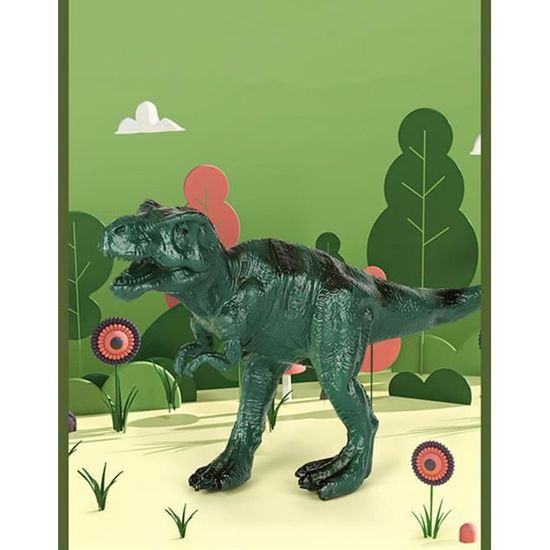 HAOPYOU - Circuit Voiture Dinosaure Jouet Enfant 232 Pices Piste de