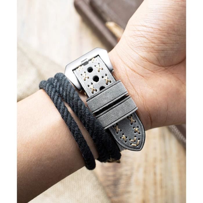 Bracelet montre cuir 24mm store