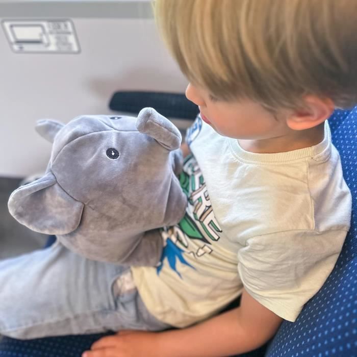 Oreiller De Soutien Tête Bébé Elephant Ears - Double Face, Appui-tête Pour Nourrisson Et Jeune Enfant, Neuf