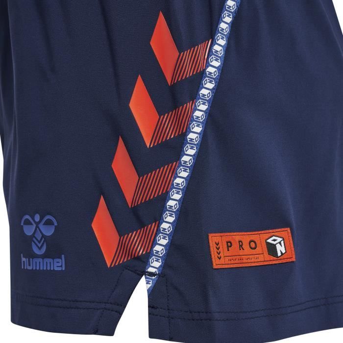 Short femme Hummel Grid Game aritime blue Handball Femme