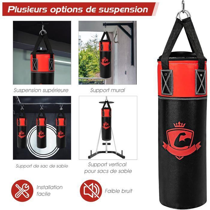 Gants De Boxe SAWANS Taille XL - Sac De Frappe MMA Body Combat Taekwondo