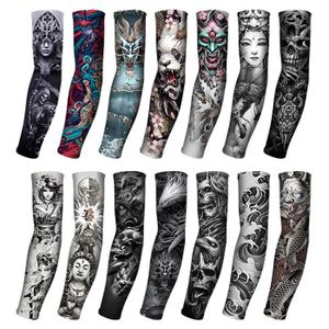 Manchettes Compression Avant-bras - Protection UV Tatouages - Élasthanne Nylon Confortable