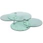 Table Basse En Verre Ronde D85 X H42 Cm Achat Vente Table