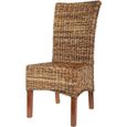 Chaise ELIPS - Abaca/Bois-0