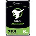 SEAGATE - Disque dur Interne HDD - Exos 7E8 - 6To - 7200 tr/min - 3.5" (ST6000NM021A)-0