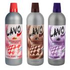 SURDISCOUNT 3 bidons de nettoyant Odorant Multi-Usages Fraise - Vanille coco - Violette 1L - Lavo Fruit
