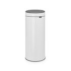 BRABANTIA Poubelle Touch Bin New - 30L - Blanc