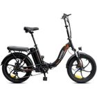 Vélo Électrique FAFREES F20 - Cadre Pliant - 7 Vitesses - Batterie Amovible 15AH - Noir