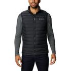 Doudoune sans manches - Columbia - POWDER LITE - Noir - Technologie Omni-Heat® - Homme
