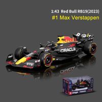 2023 F1 RB19 n°1 - Bburago 1-43 F1 Voitures Red Bull RB18 Ferrari Mercedes jas W13 Voitures De Course Jouets