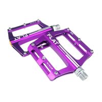 Pédalier,Pédales de VTT et route en alliage ultraléger,8 couleurs disponibles,accessoires de vélo,nouveau - Type Violet
