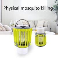 Lampe de piège à moustique électrique, extérieure compacte，faible consommation d'énergie, verte