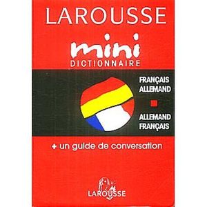 Mini Dictionnaire Francais Achat Vente Pas Cher