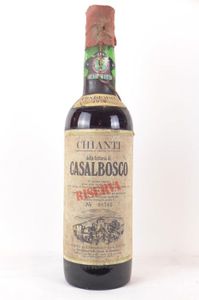 VIN ROUGE chianti casalbosco riserva rouge 1970 - toscane It