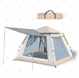 TENTE DE CAMPING Tente De Camping Pop Up 3-4 Personnes Impermable 3