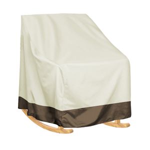 Housse De Protection Pour Fauteuil De Jardin Pivotant - Tissu Oxford Imperméable, 97x88x83 Cm - 4
