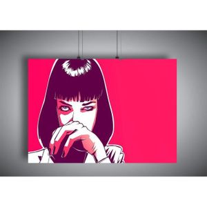 Pulp Fiction 61 x 91,5 cm - Pyramid grand poster Uma on bed